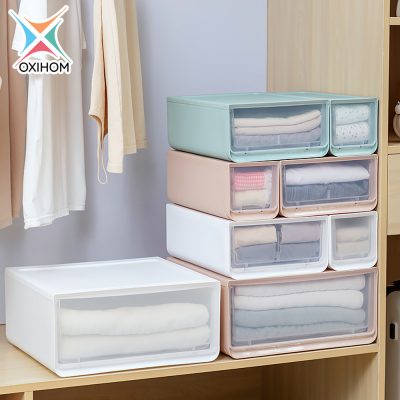 Oxihom Laci Plastik Susun Lemari Pakaian Plastik Kotak Penyimpanan Storage Box Oganizer Oxihom Com